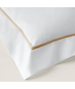 Ralph Lauren Palmer Percale Burnished Chamois Stripe 464 Standard Sham $115 - $44.99
