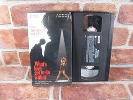 What&#39;s Love Got to Do With It VHS Tape 1993 Biography / Drama Angela Bassett - £6.04 GBP