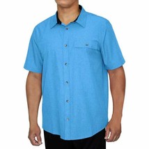 Avalanche Performance Short Sleeve Woven Shirt Blue  Men&#39;s Sz S-XXL NWT - $22.25