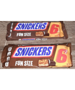 2 Packs of Snickers. 6 Fun Size Candy Bars. 3.40oz packs. - $223.86 MXN