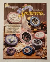 Needlecraft Shop Victorian Sentiments Gift Boxes Plastic Canvas Pattern Book New - $3.99