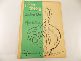 VINTAGE DAVID CARR GLOVER PIANO LIBRARY PIANO REPERTOIRE PRIMER LEVEL 1967 - $8.90