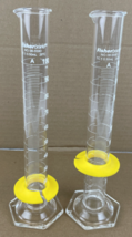 2 x Fisher Brand 100ml Graduated Cylinder, Class A Single Metric Polygon... - $32.66