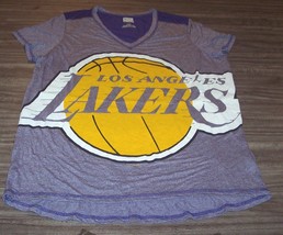 Vintage Style Women&#39;s Teen Los Angeles Lakers Nba Basketball T-shirt Large New - £15.79 GBP