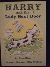 Vintage 1960 Harry and the Lady Next Door H/C Book by Gene Zion - $12.95