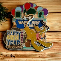 Disney - Happy New Year Featuring Pluto -  LE Collectible Pin From 2007 - £11.86 GBP