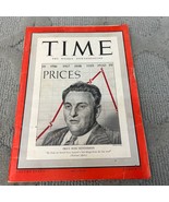Time The Weekly News Magazine Price Boss Henderson Vol XXXVII No 12 May ... - £51.27 GBP