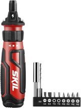 SKIL Rechargeable 4V Cordless Screwdriver with Circuit Sensor, SD561201,... - $26.99