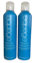 2 Pack AQUAGE Freezing Spray, 10 Oz, Powerful Hold Hairspray, Non-Sticky 10oz Ea - £26.78 GBP