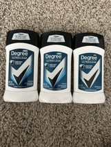 3 PACK Degree Men UltraClear Black + White Fresh Antiperspirant Deodorant 2.7 oz - £9.38 GBP