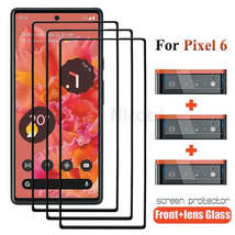 1x 2x 3x Screen Protector For Google Pixel 6 Glass For Google Pixel 6 Phone Film - £7.74 GBP+