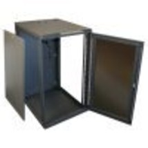 WM2019-16-02 WALL ENCLOSURE, FRONT/SIDE ACCESS, 32&quot;H X 21&quot;W X 20&quot;D, 16U,... - $697.00
