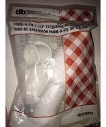 Form-N-Fit NEW Dearborn Brass 1-1/2&quot; Plastic Tube Tailpiece Extension - $13.88 CAD