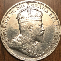 1909 Canada Silver 25 Cents Coin - Cleaned - £121.75 GBP