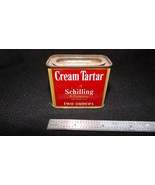 Vintage Schilling Cream Tarter Tin 4-a - $185.49 MXN