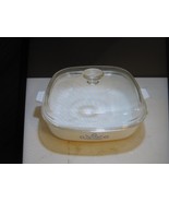 2.5 Qt. Corning Ware-Blue Cornflower P-16-B ”  10&quot; x 10&quot; Casserole W/lid - $44.55