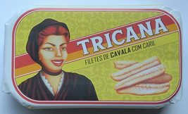 Tricana - Canned Mackerel fillets with Curry - 5 tins x 120 gr - £35.92 GBP