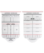 SMITTY | ACS-540 | Collegiate Lacrosse Reusable Game Card | Official&#39;s C... - $283.73 MXN