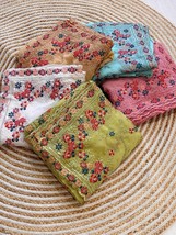 Pure Organza Silk Saree | Multi Color Thread Embroidered || Traditional Party Sa - £67.55 GBP
