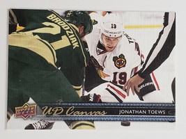 2014 - 2015 Jonathan Toews Ud Canvas Upper Deck Nhl Hockey Card C17 Blackhawks - £3.13 GBP