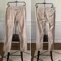 Bonobos Slim Straight Flat Front Khaki Chino Pants 32 30 - $24.48