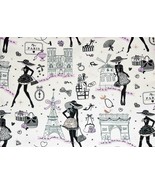 SAFECO FRANCE Ooh La La Paris Theme Attractions Thick Tablecloth 60 x 12... - $109.74 CAD