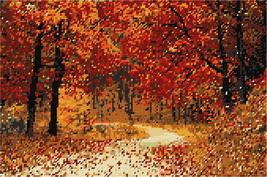 Pepita Needlepoint kit: Path in Autumn, 13&quot; x 9&quot; - £67.94 GBP+