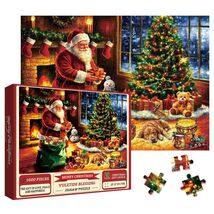Vintage Santa Claus 1000 Piece Jigsaw Puzzle Christmas Art Winter Holiday - $315.47 Vintage Santa Claus 1000 Piece Jigsaw Puzzle Christmas Art Winter Holiday - $315.47 MXN