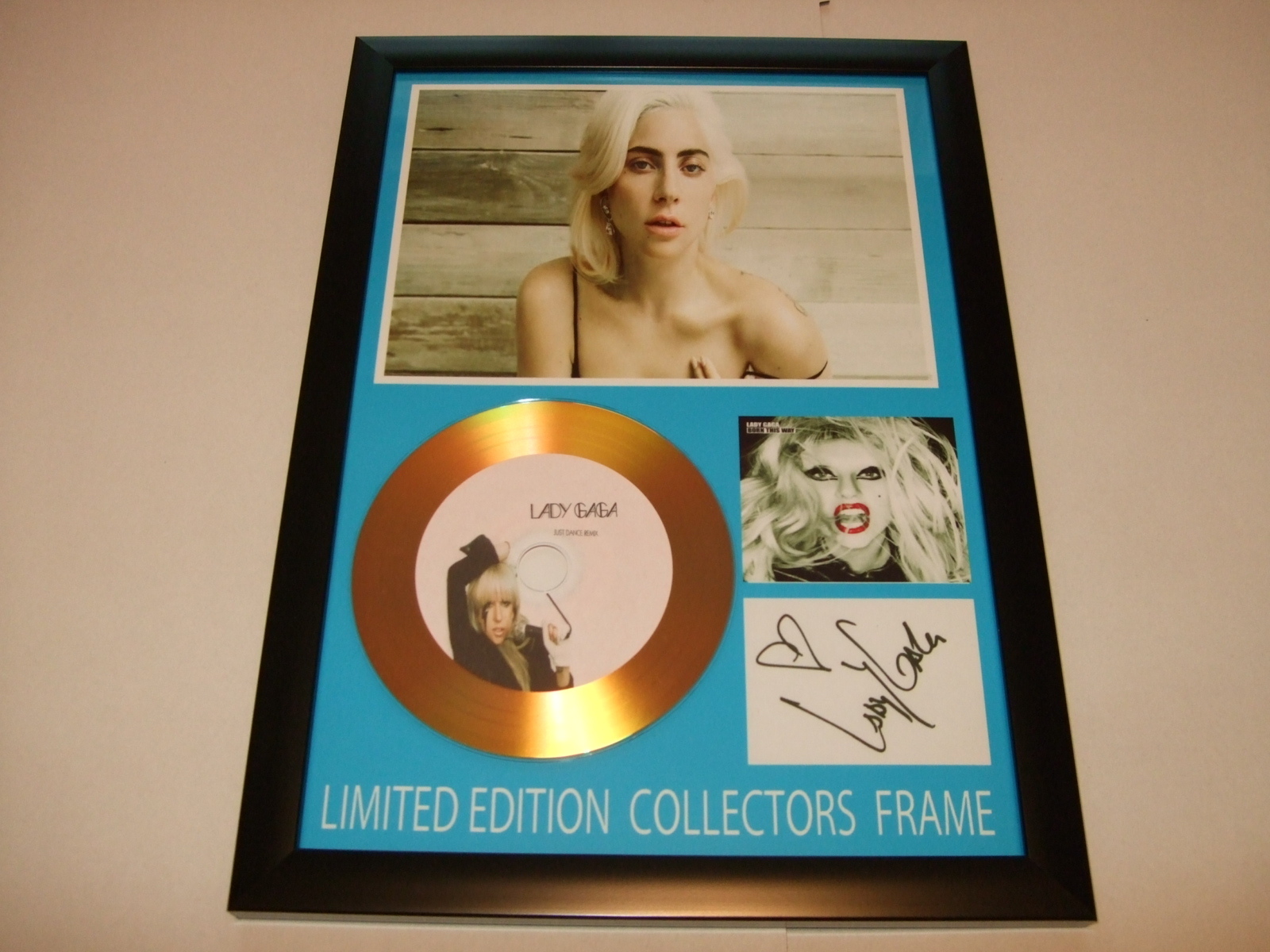 lady gaga    signed disc