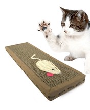 14&quot; Scratching Board with Mouse Decal and Cat Nip The Ideal Pet Toy - £6.24 GBP