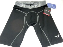 Endeavor Mens Athletic Compression Shorts Black Size Large FA16 NWT - £11.25 GBP