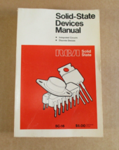 1975 RCA Solid State Devices Manual SC-16 IC &amp; Discrete Devices - $9.75