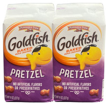 Pepperidge Farm Goldfish Pretzel Snack Crackers 8 Oz (Pack of 2) - $21.24
