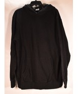 Yohji Yamamoto Pour Homme Mens Hoodie Sweatshirt Black 2XL - $338.50 CAD