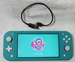 Nintendo Switch Lite Handheld Video Game Console HDH-001 Turquoise Charg... - $117.81