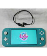 Nintendo Switch Lite Handheld Video Game Console HDH-001 Turquoise Charger LOL - $117.81