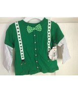 Koala Kids Boy&#39;s St. Patrick&#39;s Day Bodysuit 3-6 Month *NEW W/TAGS* r1 - $10.92 CAD