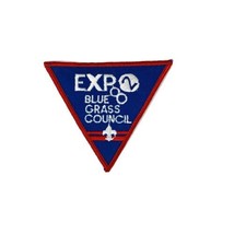 Boy Scout BSA Blue Grass Council Patch Vintage 1982 Scouting Expo Lexington Ky - £3.76 GBP