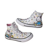 Converse All Star Chuck Taylor Girls Size 12 Hello Kitty High Top Tennis... - $28.66 CAD