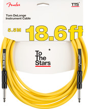 Fender Tom Delonge, &#39;To The Stars&#39; Graffiti Yellow Instrument Cable, 18.... - $52.24