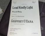 SHEET MUSIC &quot; LEAD KINDLY LIGHT &quot;  DATED 1912 - $9.90
