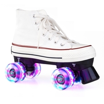 CHECK STAR Canvas Roller Skates, Accessories/Carrying Bag Sizes from EU 31 to 44 - £101.51 GBP