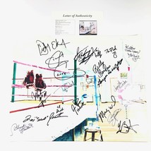 Boxing Greats &amp; Hall of Famers multi signed 16x20 photo JSA Boxer Autogr... - £639.47 GBP