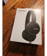 Sony MDR-ZX110 Extra Base Over the Head Stereo Headphones Black Free Shi... - $24.44 CAD