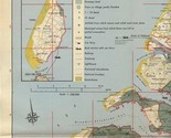 Color Map of The Storm Tide Disaster of February 1, 1953 in the Netherlands - £14.02 GBP