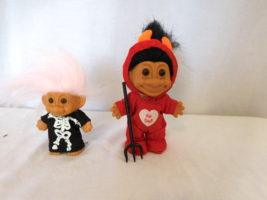 Trolls RUSS Red Hair Cute Devil Costume Halloween Doll Toy Valentines + Voodoo  - £18.71 GBP