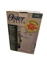 Oster Designer Adjustable Height Can Opener Knife Sharpener  3118 New Se... - $26.57