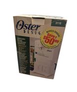 Oster Designer Adjustable Height Can Opener Knife Sharpener  3118 New Se... - $26.57