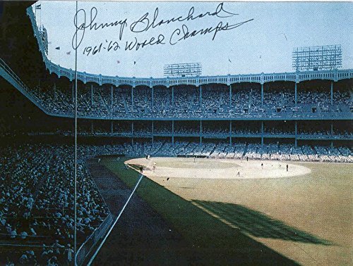 Johnny Blanchard (d. 2009) Signed Autographed Glossy 8x10 Photo - New York Yanke - $24.74