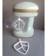 American Girl Doll Kitchen Stand Mixer Mint Green WORKS! - $368.42 MXN